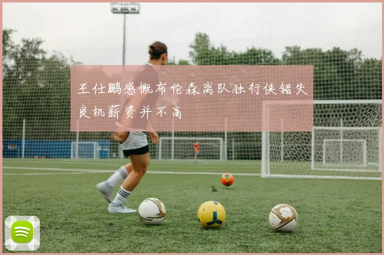 王仕鹏感慨布伦森离队独行侠错失良机薪资并不高